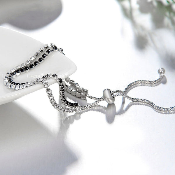 UMODE Trendy 3 Colors Fashions Charms Cubic Zirconia Tennis Bracelet & Bangles For Women Female Gifts New Luxury Jewelry UB0125