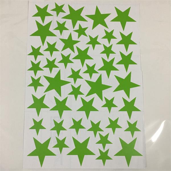 New 45pcs 3-5cm Cartoon Starry Wall Stickers For Kids Rooms Home Decor Little Stars Wall Decals Baby Nursery DIY Vinyl Art Mural