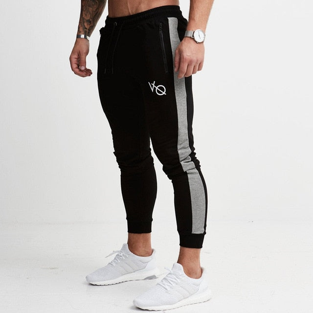 Mens Joggers Casual Pants Fitness Male Sportswear Tracksuit Bottoms Skinny Sweatpants Trousers Black Gyms Joggers Track Pants