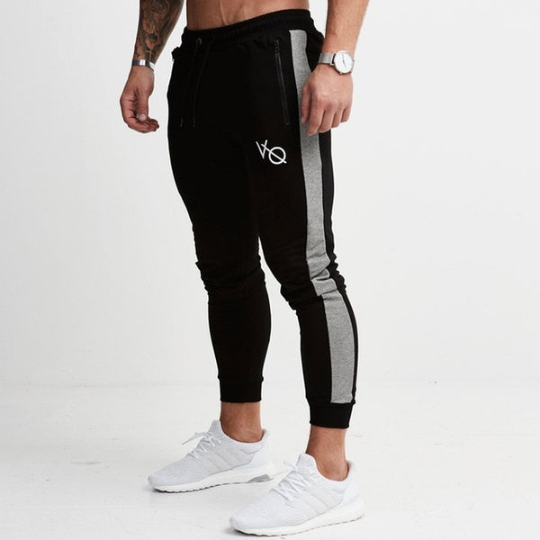 Mens Joggers Casual Pants Fitness Male Sportswear Tracksuit Bottoms Skinny Sweatpants Trousers Black Gyms Joggers Track Pants