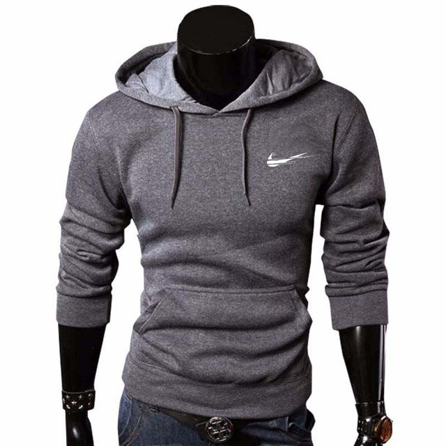 2018 Autumn New Arrival High JUST BREAK IT Printed Sportswear Men Sweatshirt Hip-Hop Male Hooded Hoodies Pullover Hoody clothing