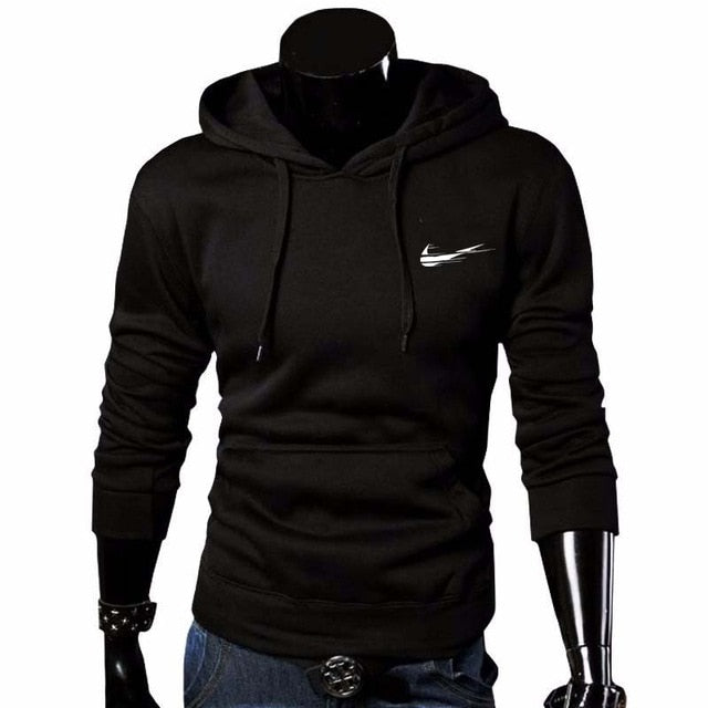 2018 Autumn New Arrival High JUST BREAK IT Printed Sportswear Men Sweatshirt Hip-Hop Male Hooded Hoodies Pullover Hoody clothing