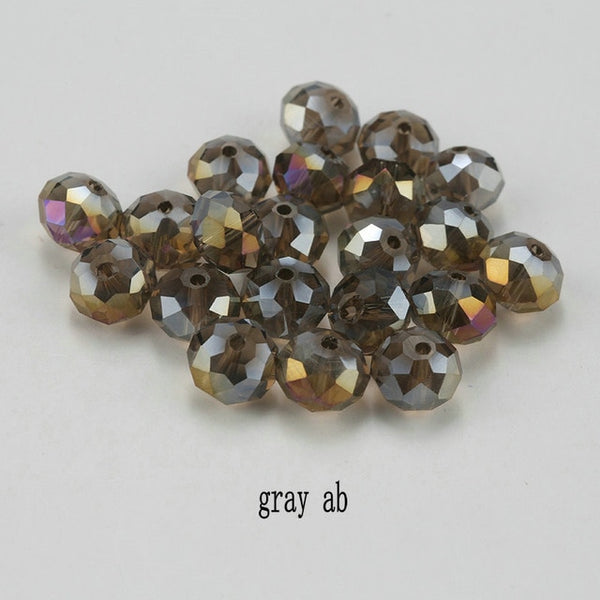 buy 1 and get 1 free 4mm colorful crystal beads charms glass loose beads round jewelry beads for jewelry making DIY total 300PCS