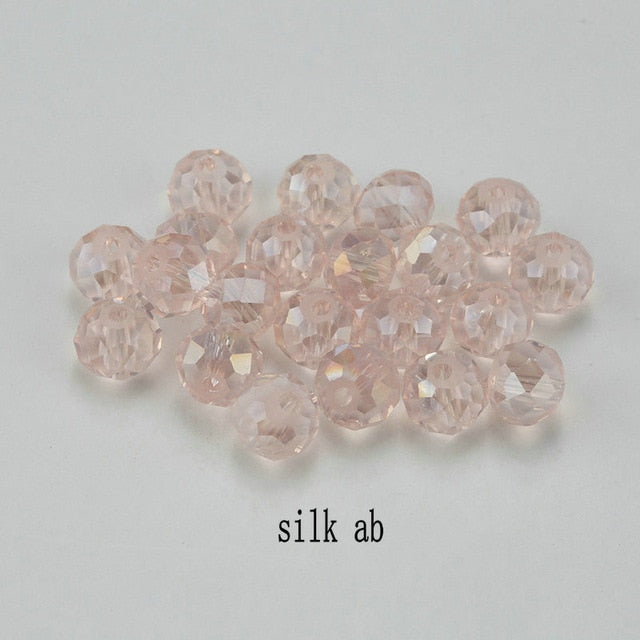 buy 1 and get 1 free 4mm colorful crystal beads charms glass loose beads round jewelry beads for jewelry making DIY total 300PCS