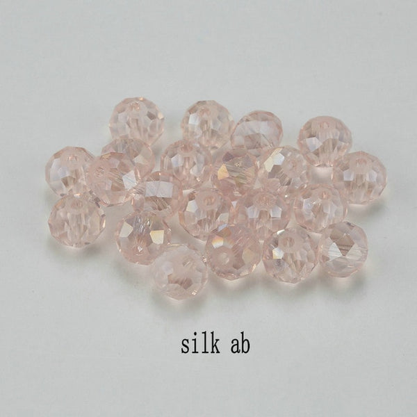 buy 1 and get 1 free 4mm colorful crystal beads charms glass loose beads round jewelry beads for jewelry making DIY total 300PCS