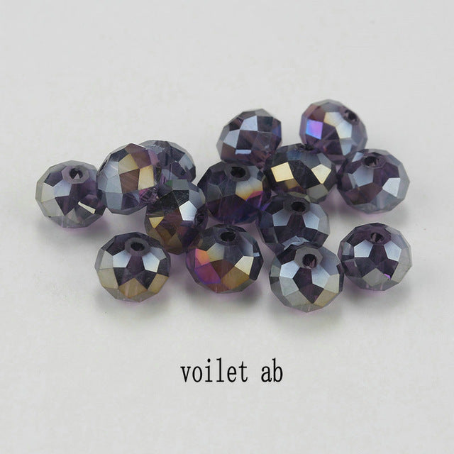buy 1 and get 1 free 4mm colorful crystal beads charms glass loose beads round jewelry beads for jewelry making DIY total 300PCS