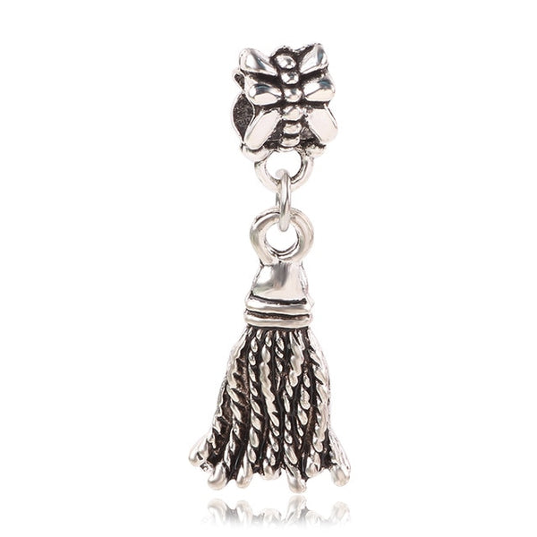 dodocharms Camera Mickey Starfish Love Pendant With Blue Crystal Silver Alloy Beads Charms Fit Pandora Bracelets DIY Jewelry