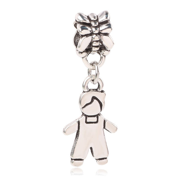 dodocharms Camera Mickey Starfish Love Pendant With Blue Crystal Silver Alloy Beads Charms Fit Pandora Bracelets DIY Jewelry