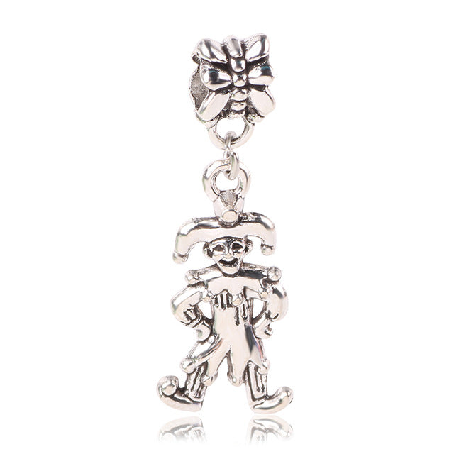 dodocharms Camera Mickey Starfish Love Pendant With Blue Crystal Silver Alloy Beads Charms Fit Pandora Bracelets DIY Jewelry