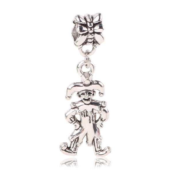 dodocharms Camera Mickey Starfish Love Pendant With Blue Crystal Silver Alloy Beads Charms Fit Pandora Bracelets DIY Jewelry