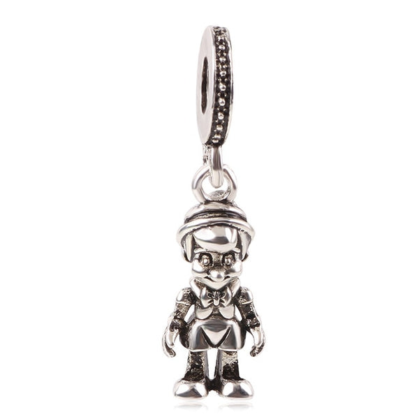 dodocharms Camera Mickey Starfish Love Pendant With Blue Crystal Silver Alloy Beads Charms Fit Pandora Bracelets DIY Jewelry