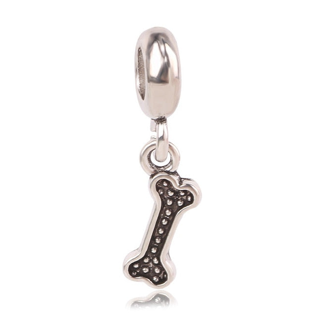 dodocharms Camera Mickey Starfish Love Pendant With Blue Crystal Silver Alloy Beads Charms Fit Pandora Bracelets DIY Jewelry
