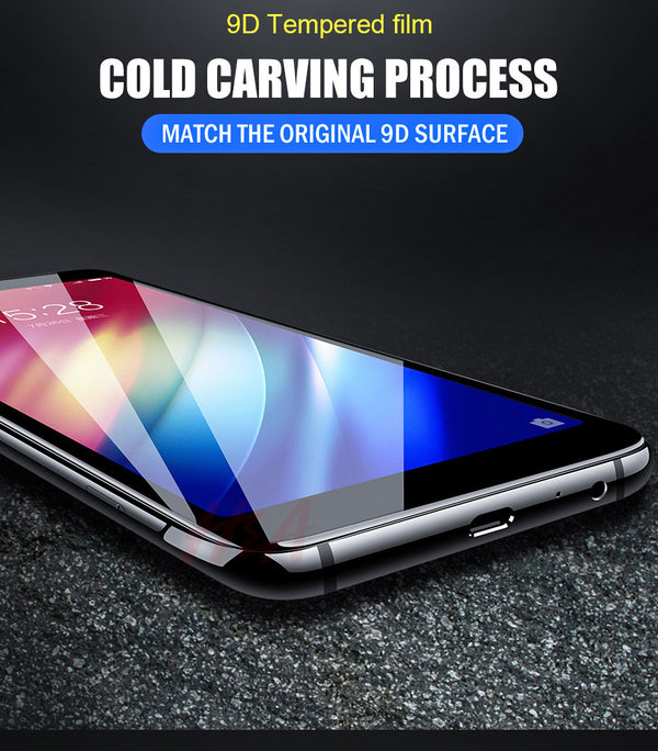 H&A 9D Tempered Glass For Samsung Galaxy J4 Plus J6 J8 A6 A8 A7 2018 Screen Protector A5 A3 A7 2017 Protective Glass Film