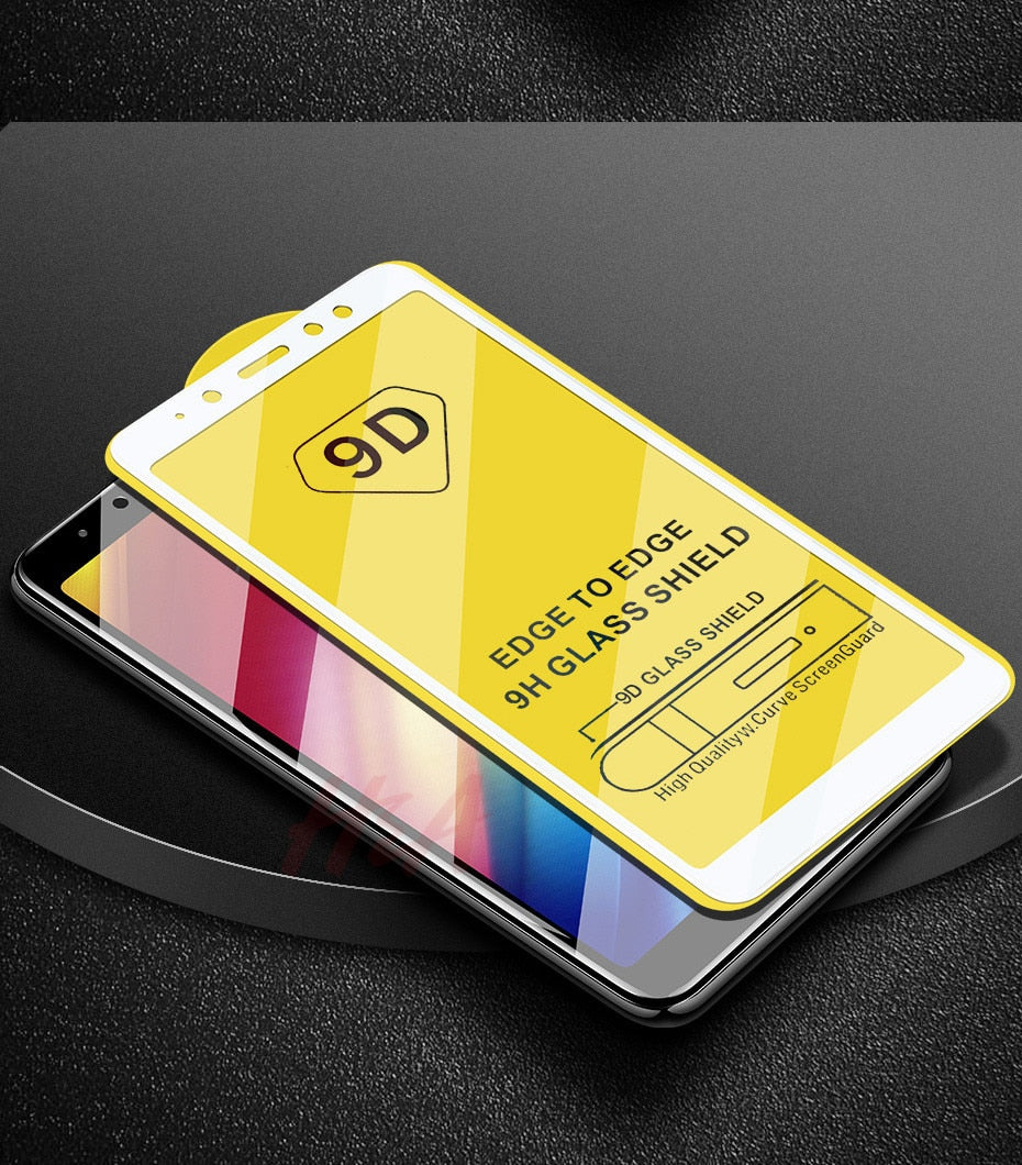 H&A 9D Tempered Glass For Samsung Galaxy J4 Plus J6 J8 A6 A8 A7 2018 Screen Protector A5 A3 A7 2017 Protective Glass Film