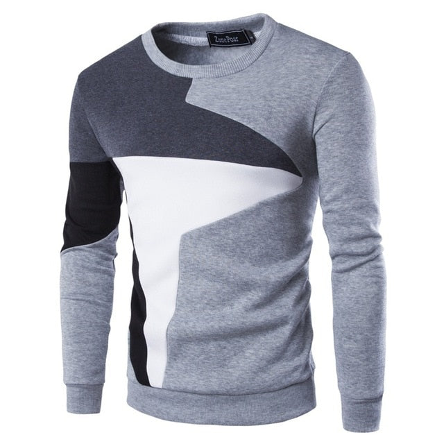 Zogaa 2018 Sweaters Men New Fashion Casual O-Neck Slim Cotton Knit Quality Mens Sweaters Pullovers Men Brand Clothing Size