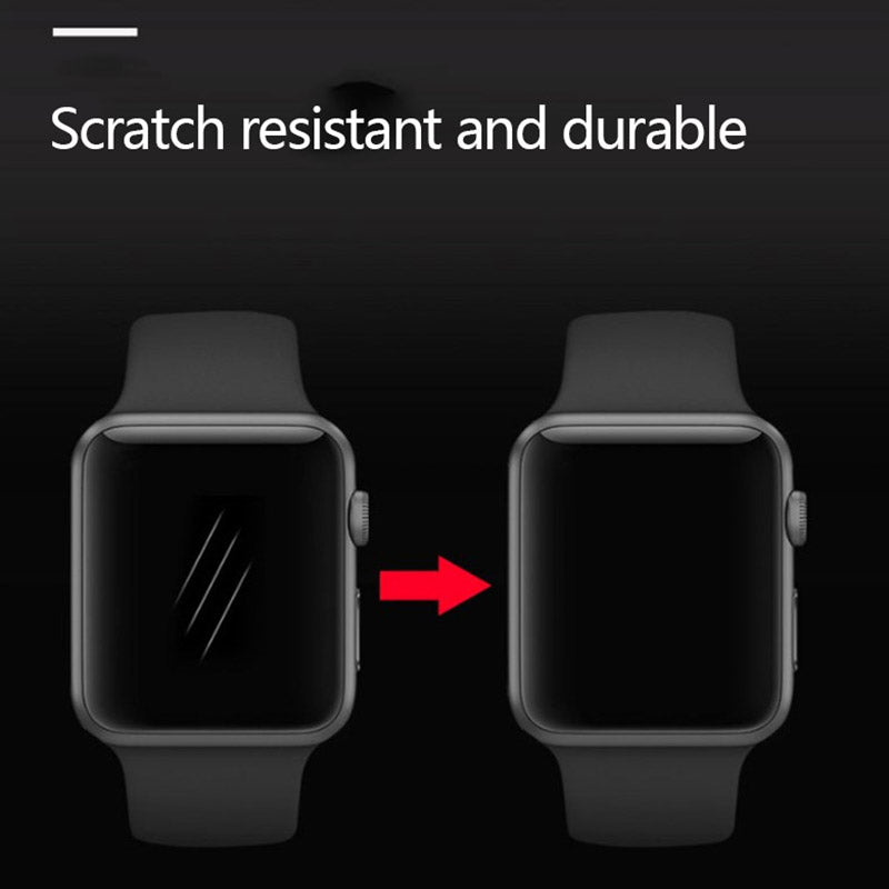 JGKK Soft TPU 3D Full Coverage Protective Film For iWatch Apple Watch Series 1/2/3 38mm 42mm Screen Protector Not Tempered Glass