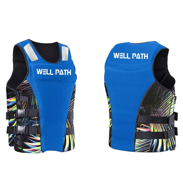 Life Vest Men Women Neoprene Profession Fishing Vests Surfing Drifting Buoyancy Life jackets For Adult Swimming vest for kids