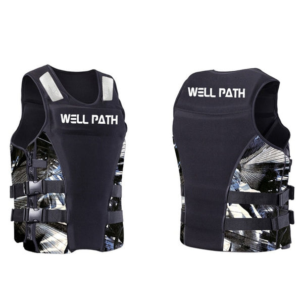 Life Vest Men Women Neoprene Profession Fishing Vests Surfing Drifting Buoyancy Life jackets For Adult Swimming vest for kids