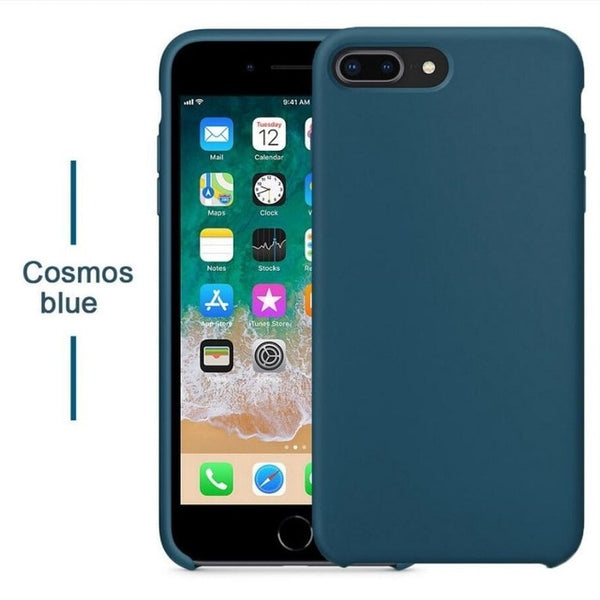 Have LOGO Case For iPhone Xs MAX XR X Cases For Apple For iPhone 7 8 6 s Plus 5s SE Original Official Style Silicone Case logo
