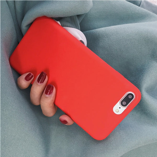 Have LOGO Case For iPhone Xs MAX XR X Cases For Apple For iPhone 7 8 6 s Plus 5s SE Original Official Style Silicone Case logo