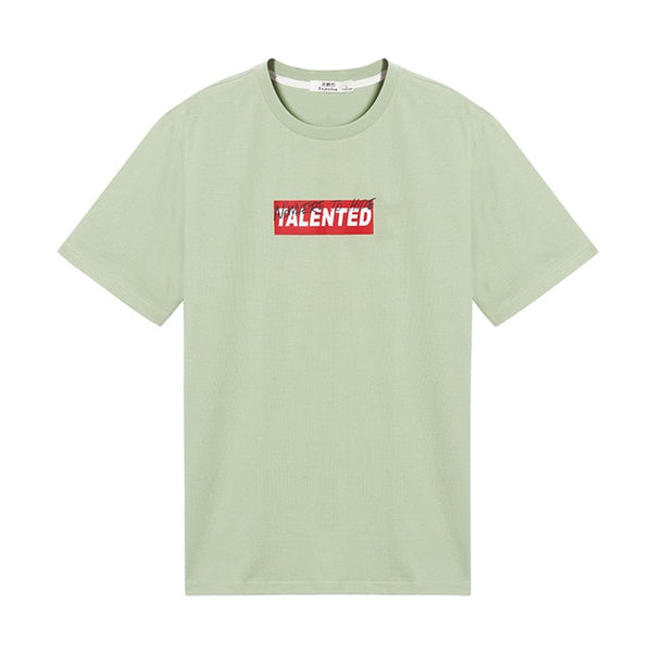 Enjeolon new T Shirt Men Summer Fashion o neck t shirt Slim Men T-shirt Casual words printing T-shirt Tops Tees 3XL T5107