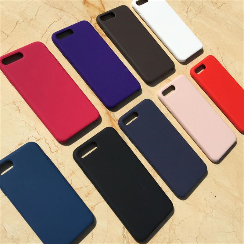 Have LOGO Original official Silicone Case For iPhone 7 8 XS Phone Case For iPhone X XR Cover For iPhone 6 6S Plus 5 5S