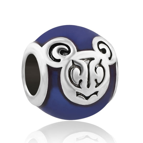 1pc european silver mickey minnie diy bead fit Original Pandora charms silver 925 Bracelet trinket jewelry for women S006