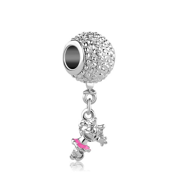 1pc european silver mickey minnie diy bead fit Original Pandora charms silver 925 Bracelet trinket jewelry for women S006