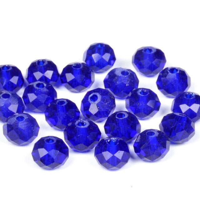 4 6 8mm Austria Spacer Rondelle Crystal Beads Beads for Needlework Women Diy Accessories Pearls Loose Facet Glass Beads