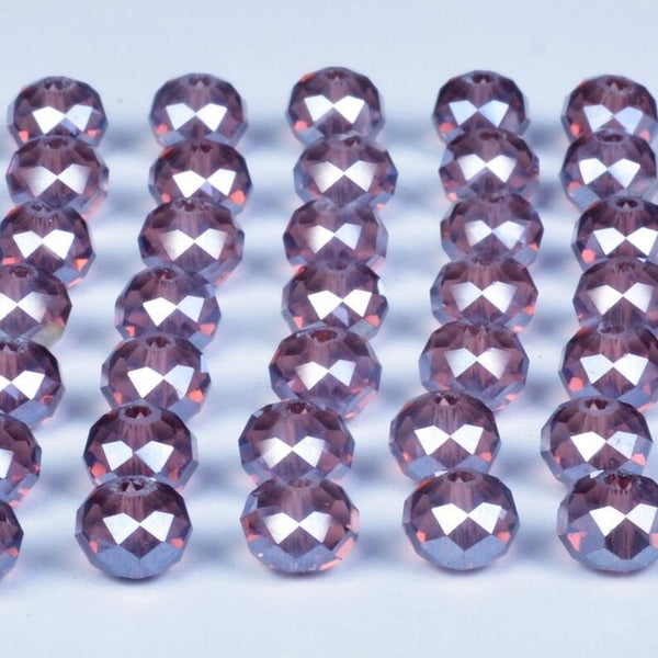 4 6 8mm Austria Spacer Rondelle Crystal Beads Beads for Needlework Women Diy Accessories Pearls Loose Facet Glass Beads