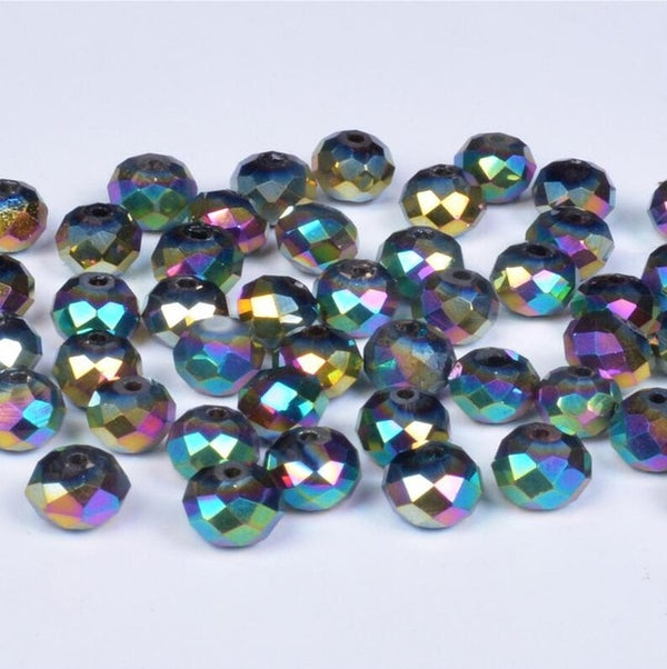 4 6 8mm Austria Spacer Rondelle Crystal Beads Beads for Needlework Women Diy Accessories Pearls Loose Facet Glass Beads