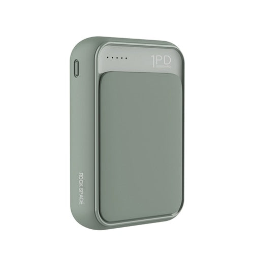 ROCK 18W Type C PD QC 3.0 Power Bank 10000mah Mini External Battery USB PD Quick Fast Charging Powerbank For iphone XS X Samsung