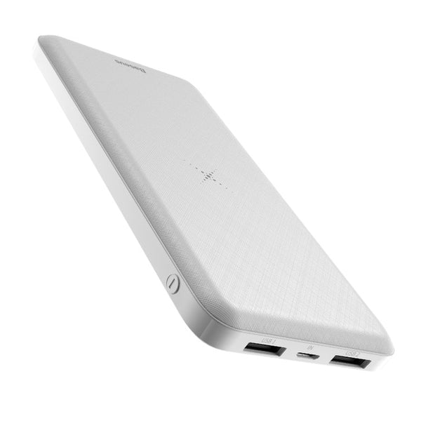 Baseus 10000mAh Wireless Charger Power Bank Dual USB Powerbank External Battery Wireless Charging For iPhone Xs Max Samsung S9