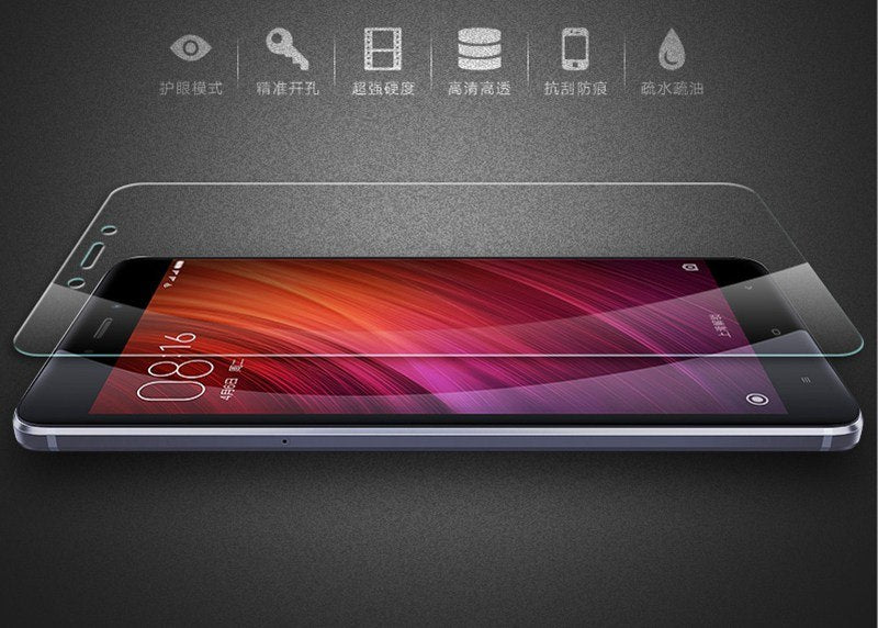 MuTouNiao Protective film 9H Premium Tempered Glass Screen Protector For Xiaomi MAX Redmi  NOTE 1S 2 3 4 5 PRO 5S Plus