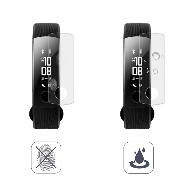 5Pcs/1pc For Huawei Honor Band 3 Screen Protector Soft TPU Ultra Clear Protective Film For Huawei Honor Band 3 Youth Smart Watch