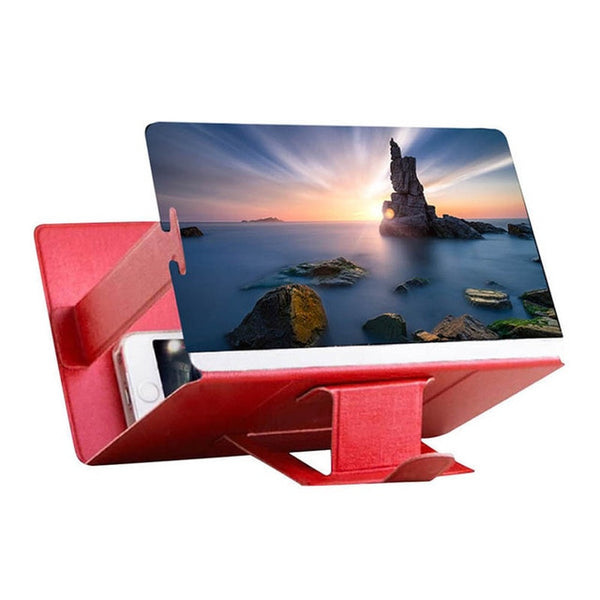Universal Mobile Phone 3D Screen HD Video Amplifier Magnifying Glass Stand Bracket Holder EM88