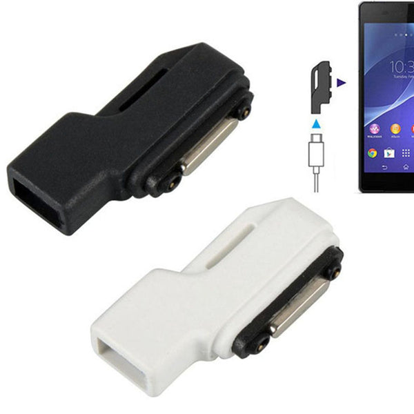 USB Cable Magnetic Mini Charger Converter Connector Adapter For SONY XPERIA XL39H L39H Z1 EM88