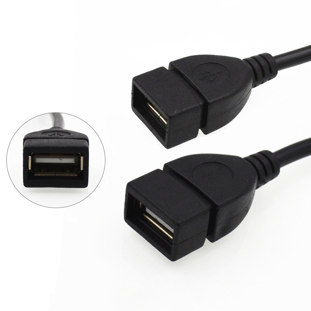 Micro USB to USB 2.0 Converter OTG Adapter Cable for Android Samsung Xiaomi PC to Flash Mouse EM88