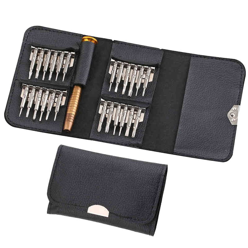 25pcs Screwdriver Mini Repair Precision Tool Kit Set Portable For Eyeglasses Laptop Watch EM88