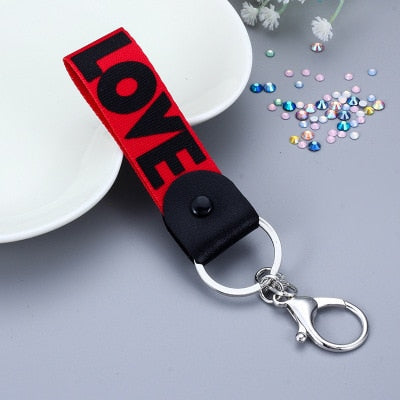 10Pcs/lot Nylon Wrist Strap Lanyard Smile Short Rope for Phones iPhone X Samsung Xiaomi Camera Cell Phone USB Mp3 Mp4 For Keys