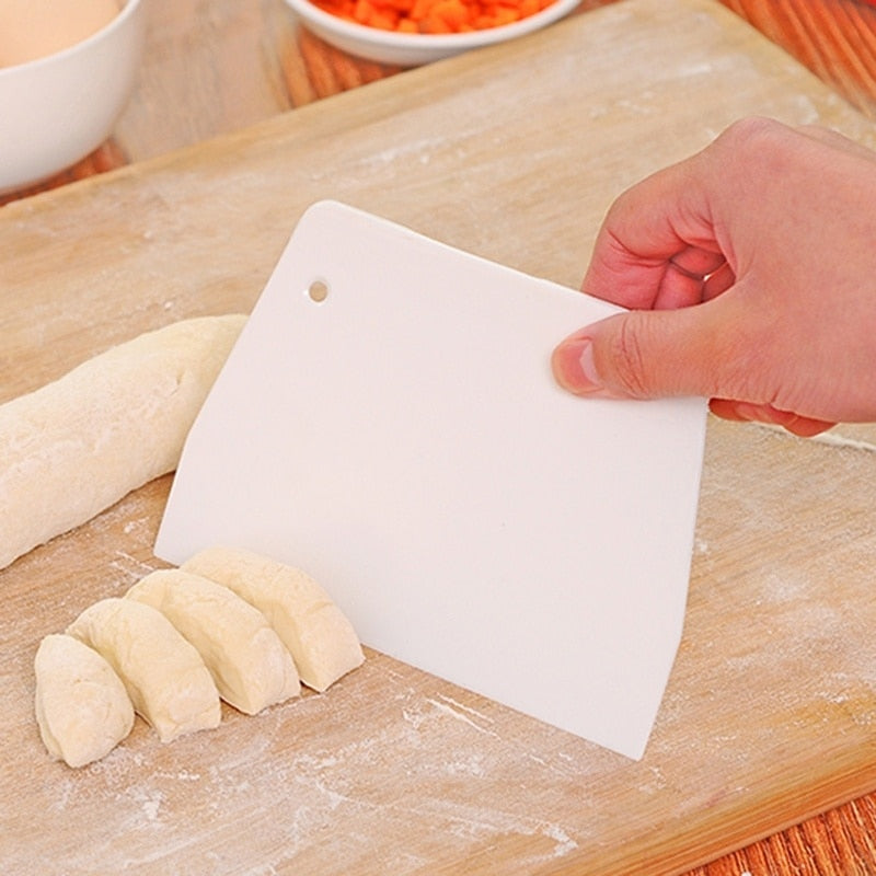 LASPERAL Hot Sale Cream Smooth Cake Spatula Baking Pastry Tools Dough Scraper Kitchen Butter Knife Dough Cutter High Quality