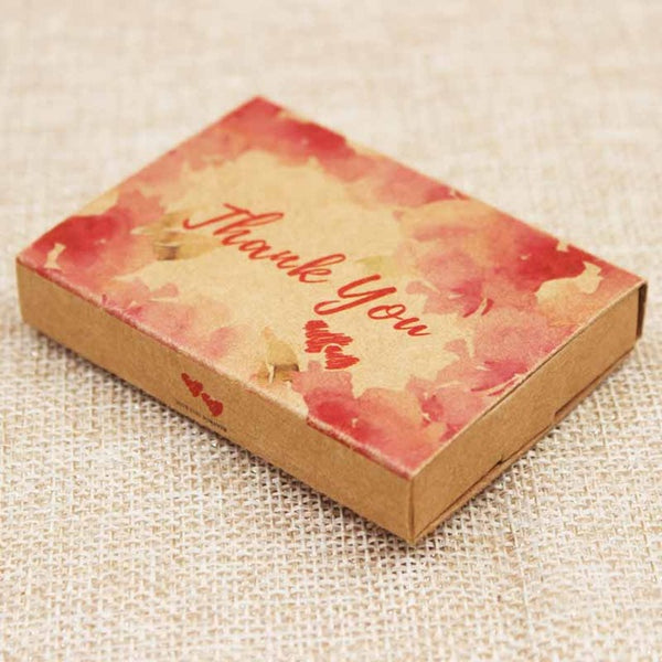 Dreamcatcher printed gift box Diy handmade love wedding  favor box UK/USA country signal gift package box 12pcs +12pc inner card
