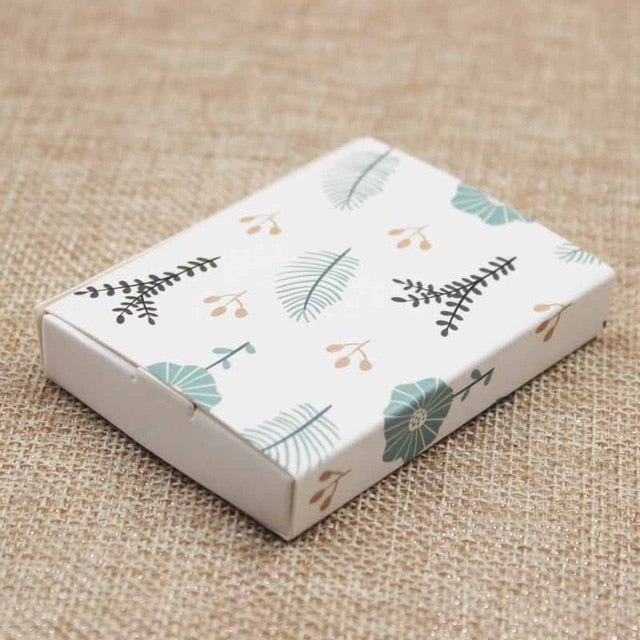 Dreamcatcher printed gift box Diy handmade love wedding  favor box UK/USA country signal gift package box 12pcs +12pc inner card