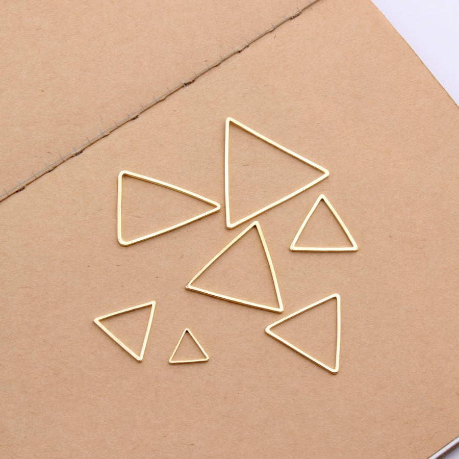10pcs Gold/White K DIY Earrings Making Findings Connectors Earring Pendant Bracelet Making Accessories for Jewelry Wholesale