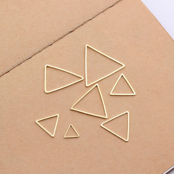 10pcs Gold/White K DIY Earrings Making Findings Connectors Earring Pendant Bracelet Making Accessories for Jewelry Wholesale