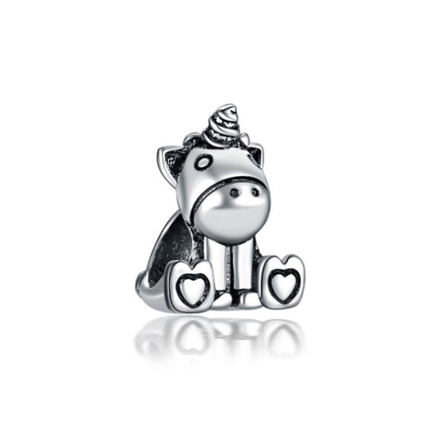 fit pandora unicorn beads jewelry bijoux bracciale bisuteria french bead silver perfumes mujer originales bracelet charms