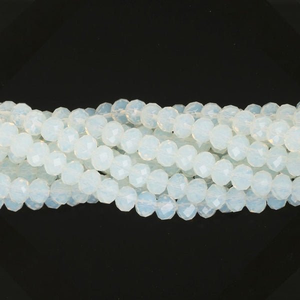 145Pcs/Lot Mix 23Colors Rondelle Faceted Beads 4mm Glass Czech Crystal Beads For Jewelry Making Loose Spacer Beads Wholesale