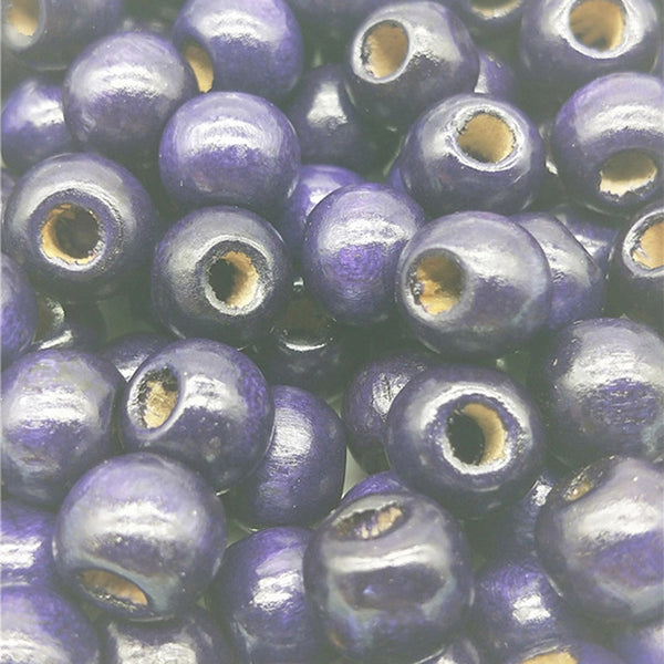 8MM 100pcs/lots Cheap DIY/Handmade Round Wood Ball Spacer Bead for for Jewelry Making Bracelet Necklace Accessories Wholesale