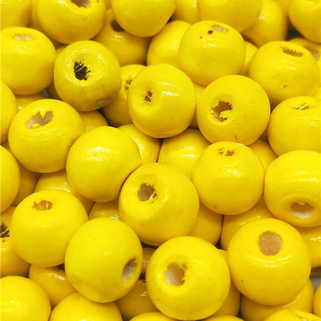 8MM 100pcs/lots Cheap DIY/Handmade Round Wood Ball Spacer Bead for for Jewelry Making Bracelet Necklace Accessories Wholesale