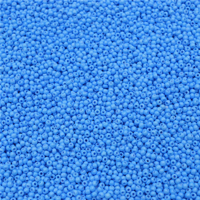 High-quality 1000pcs For DIY Necklace Bracelet Real Glass Bead,Loose Beads New Jewelry Accessories Colorful